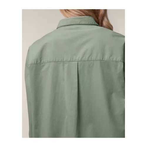Stella Styler női lezser poplin ing (L, Soft Khaki)