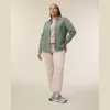 Stella Styler női lezser poplin ing (L, Soft Khaki)