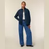 Stella Styler női lezser poplin ing (L, French Navy)