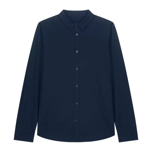 Stella Styler női lezser poplin ing (XL, French Navy)