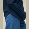Stella Styler női lezser poplin ing (XL, French Navy)