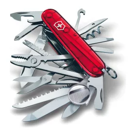 Victorinox bicska  SwissChamp transzparens (Piros)