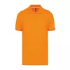 MEN'S SHORT-SLEEVED POLO SHIRT (2XL, Orange)