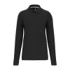 MEN'S LONG-SLEEVED POLO SHIRT (2XL, Dark Grey)