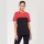 UNISEX ECO-FRIENDLY SHORT SLEEVE TWO-TONE T-SHIRT (2XL, Navy/Dark Grey)