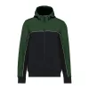 UNISEX 3-LAYER TWO-TONE BIONIC SOFTSHELL JACKET (S, Black/Orange)