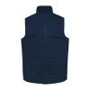 UNISEX PADDED MULTI-POCKET POLYCOTTON VEST (2XL, Navy)