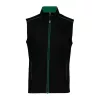 MEN'S DAYTODAY GILET (2XL, Black/Kelly Green)