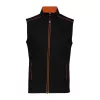 MEN'S DAYTODAY GILET (2XL, Black/Orange)