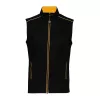 MEN'S DAYTODAY GILET (3XL, Black/Yellow)