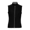 LADIES' DAYTODAY GILET (XL, Black/Silver)