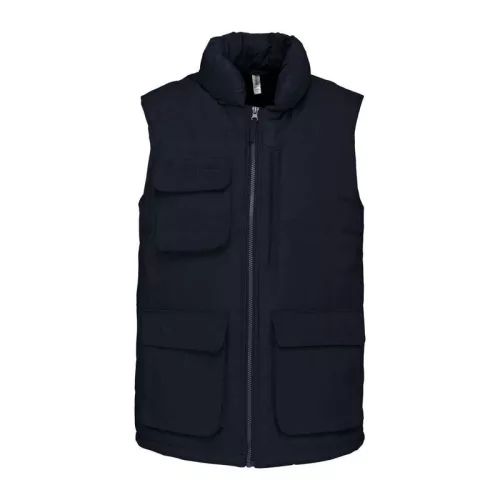 QUILTED BODYWARMER (M, Navy)