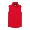 QUILTED BODYWARMER (M, Red)