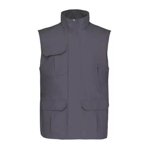 WORKER - BODYWARMER (L, Convoy Grey)