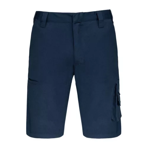 MULTIPOCKET WORKWEAR BERMUDA SHORTS (44, Navy)