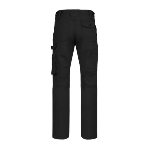MULTI POCKET WORKWEAR TROUSERS (50, Deep Black)