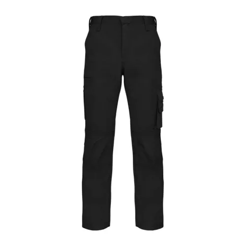 MULTI POCKET WORKWEAR TROUSERS (50, Deep Black)