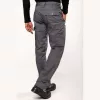 MULTI POCKET WORKWEAR TROUSERS (58, Deep Black)