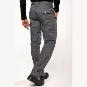 MULTI POCKET WORKWEAR TROUSERS (40, Navy)