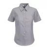 LADY FIT SHORT SLEEVE OXFORD SHIRT