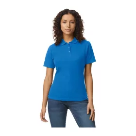 Softstyle® Ladies' Double Piqué Polo