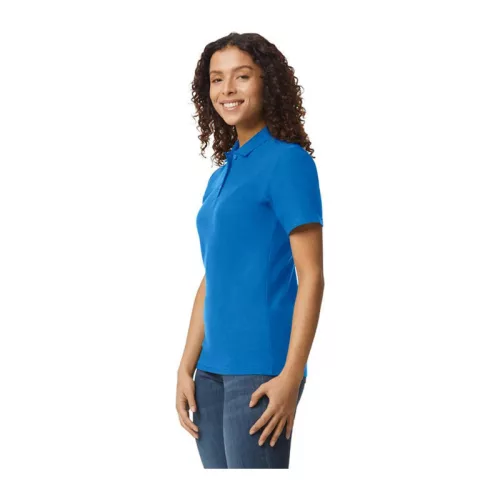 Softstyle® Ladies' Double Piqué Polo