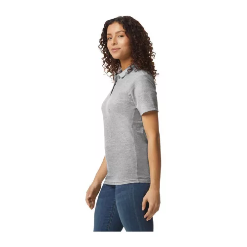 Softstyle® Ladies' Double Piqué Polo