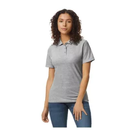 Softstyle® Ladies' Double Piqué Polo