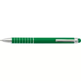 Alumínium golyóstoll érintővel (12.5cm, zöld)