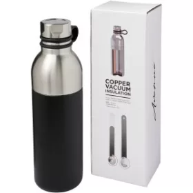   Koln réz-vákuumos kulacs, 590 ml (25,2 x d: 7,5 cm, fekete)