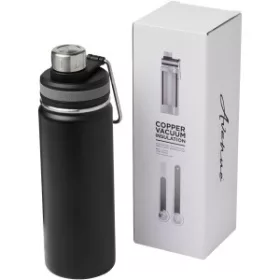   Gessi réz-vákuumos sportpalack, 590 ml (23,5 x d: 7,5 cm, fekete)