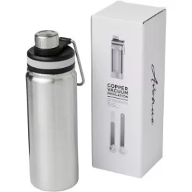   Gessi réz-vákuumos sportpalack, 590 ml (23,5 x d: 7,5 cm, ezüst)