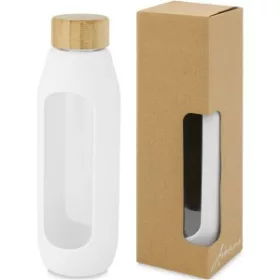   Tidan vizesüveg szilikon pánttal, 600 ml (22 x d: 7 cm, fehér)