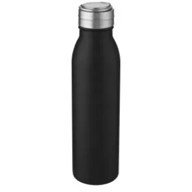   Harper rozsdamentes acél palack, 700 ml (25 x d: 6,5 cm, fekete)