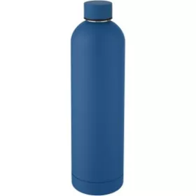 Spring réz-vákuumos palack, 1L (28,95 x d: 8,3 cm, kék)