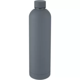   Spring réz-vákuumos palack, 1L (28,95 x d: 8,3 cm, szürke)