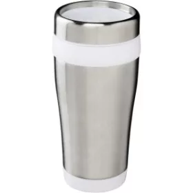  Elwood rozsdamentes acél termosz, 410 ml (17,9 x d: 7,6 cm, fehér)