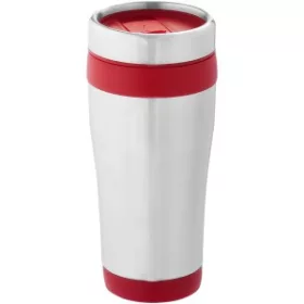   Elwood rozsdamentes acél termosz, 410 ml (17,9 x d: 7,6 cm, piros)