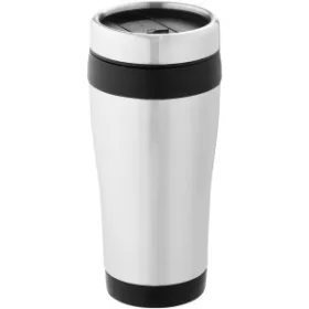   Elwood rozsdamentes acél termosz, 410 ml (17,9 x d: 7,6 cm, fekete)
