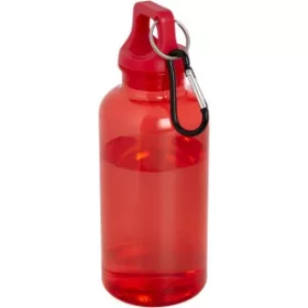 Oregon palack karabinerrel, 400 ml (18,3 x d: 4,3 cm, piros)
