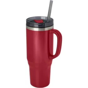   Melbourne RCS pohár szívószállal, 1200 ml (13,8 x 26,1 x 10 x d, piros)