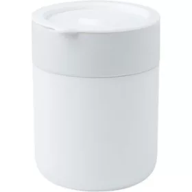   Java kerámia pohár szilikon pánttal, 330 ml (8.7 x 10.5 x 8.2 x d, fehér)