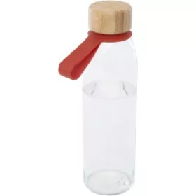   Porto üveg vizespalack, 500 ml (6,4 x 22,8 x 6,4 x d, piros)
