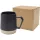 Dolce kerámiabögre matt felülettel, 300 ml (9 x 8 cm d7, fekete)