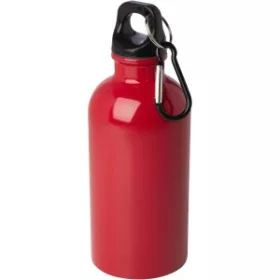   Oregon egyfalú rozsdamentes acél palack, 400 ml (6,6 x 17,6 x 6,6 x d, piros)