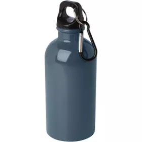   Oregon egyfalú rozsdamentes acél palack, 400 ml (6,6 x 17,6 x 6,6 x d, sötétkék)