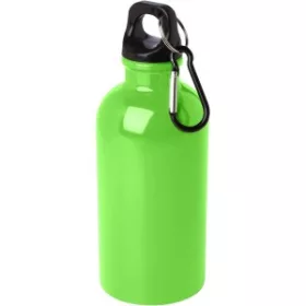   Oregon egyfalú rozsdamentes acél palack, 400 ml (6,6 x 17,6 x 6,6 x d, zöld)