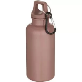   Oregon műanyag kulacs karabinerrel, 400 ml (6,7 x 18,3 x 6,7 x d, pink)