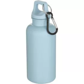   Oregon műanyag kulacs karabinerrel, 400 ml (6,7 x 18,3 x 6,7 x d, kék)