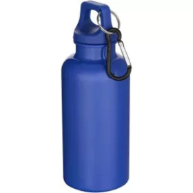   Oregon műanyag kulacs karabinerrel, 400 ml (6,7 x 18,3 x 6,7 x d, sötétkék)